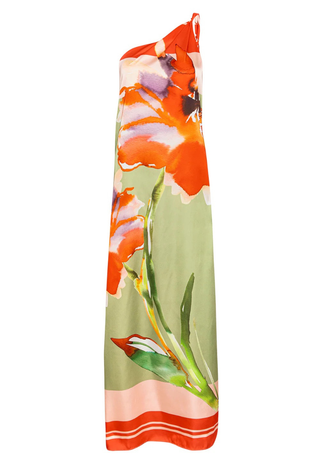 Dounia Dress Scarf Flora Misa