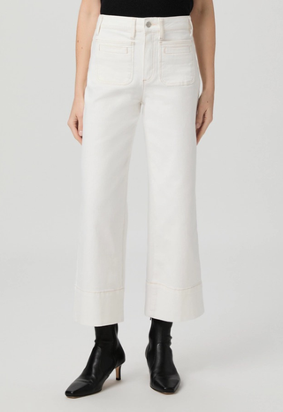 Anessa W/ Vintage Welt Patch Pockets Toasted Ecru Paige