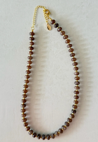 Sea Glass Beaded Necklace Smith & Co - Timber