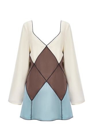 The Cassidy Dress Mist Sancia