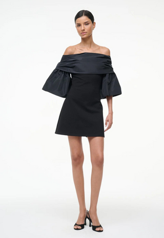 Harper Dress Black STAUD