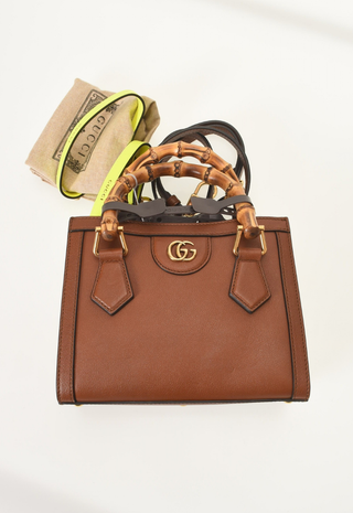 Gucci Mini Diana Tote Calf Leather