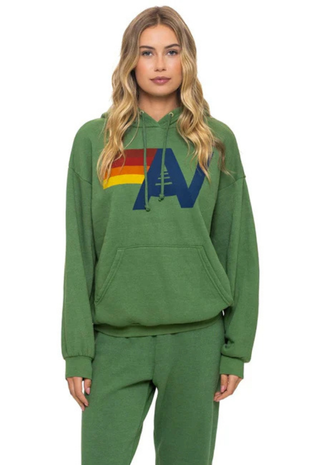 Logo Pullover Hoodie Relaxed Palm Aviator Nation