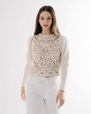 Carleigh Sweater Cream Love The Label