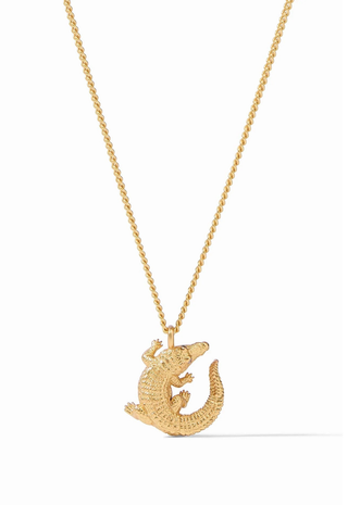 Alligator Solitaire Necklace Julie Vos