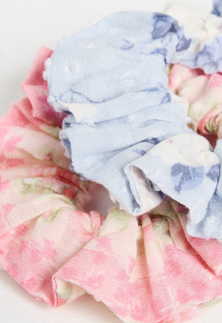 Namina Scrunchie Pink Sky - Love Shack Fancy
