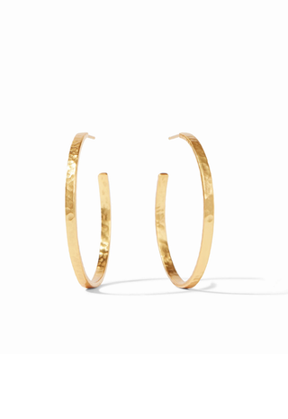 Crescent Hoop Gold Julie Vos