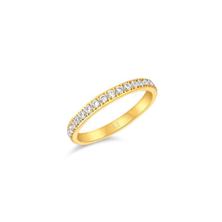 Velia Dainty Eternity Band Ring Ellie Vail
