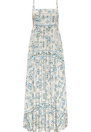 Adina Dress Tiled Flora Misa