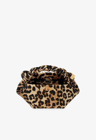 Ganni Bou Bag Mini Print Leopard Ganni