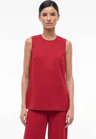 Bronte Top Pomegranate Staud