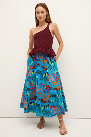 Sasha Skirt Amazon Azure Marie Oliver
