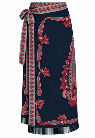 Wiley Wrap Skirt Obscura Anna Cate