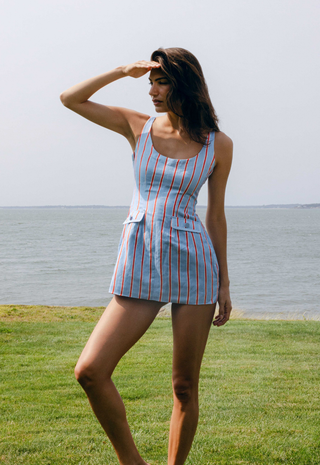 Venna Dress Harbor Stripe Sister NY