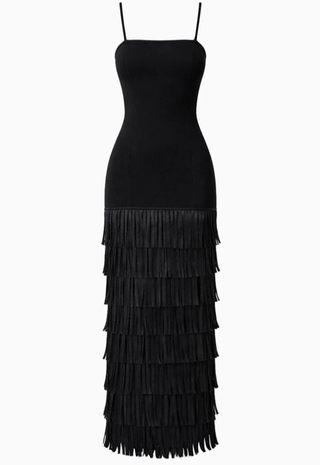 Aurette Maxi Dress Black Curaae