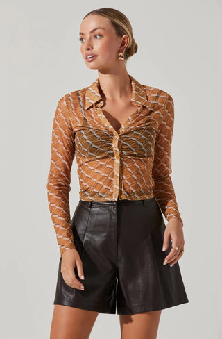 Wilma Shorts - Dark Brown