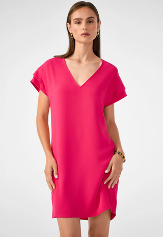 Sadora Dress Forrest Rose Trina Turk