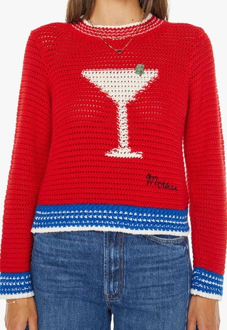 The Mini Pullover Bottoms Up MOTHER