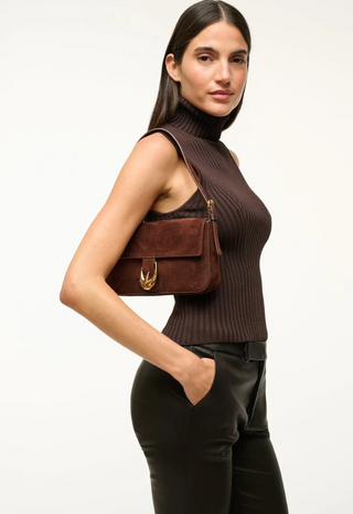 Harlow Bag Mahogany STAUD