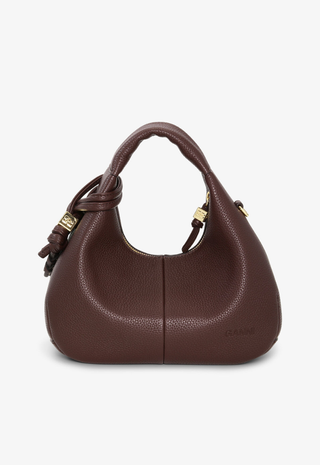 Hobo Mini Grained Chicory Coffee Ganni