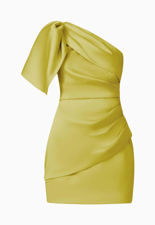 Camellin Mini Dress Khaki Green Elliatt