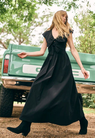 Calista Dress Midnight - Hunter Bell