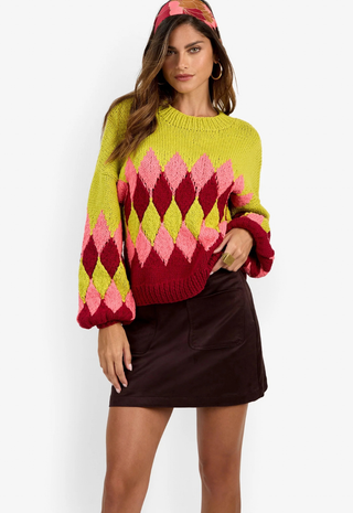 Cavallari Pullover Fennel Multi Trina Turk