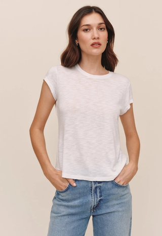 Baby Crew Tee White Bella Dahl