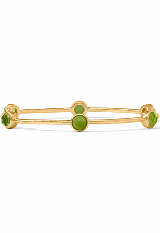 Milano Luxe Bangle Iridescent Palmetto Green Julie Vos