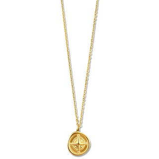 Aerin Compass Pendant Necklace Ellie Vail