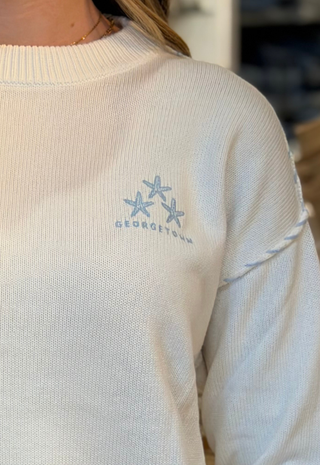 Riley Crewneck Georgetown Ellsworth & Ivy