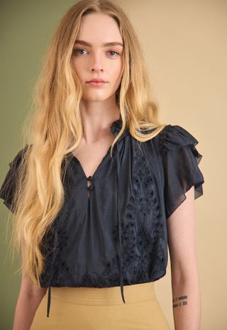 Millie Top Midnight - Hunter Bell