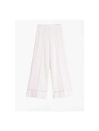 Beatriz White Trouser Vilagallo