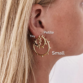 Small Sweetie Pie Hug Hoops BRM87