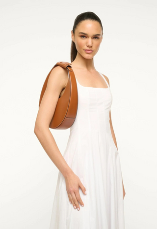 Moon Tote Bag Tan STAUD