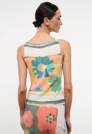 Bryn Top Superbloom Scarf Staud