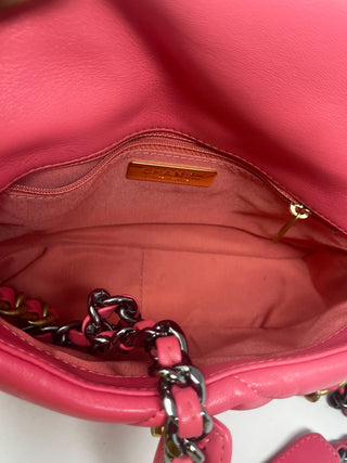 Chanel 19 Flap Small Pink Lambskin