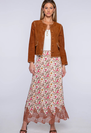 Esme Jacket Tan Elizabeth James