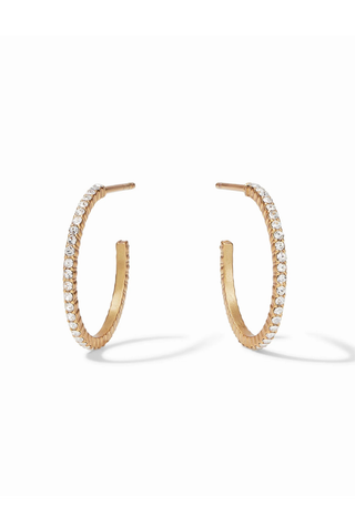 Windsor Hoop Cubic Zirconia Julie Vos