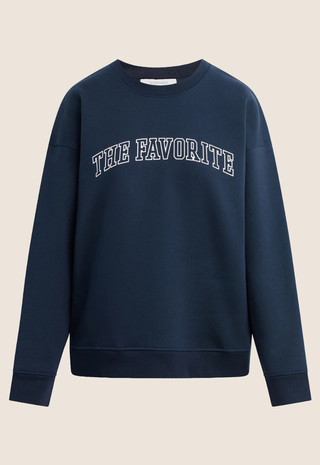 The Favorite Sweatshirt Navy/White Favorite Daughter