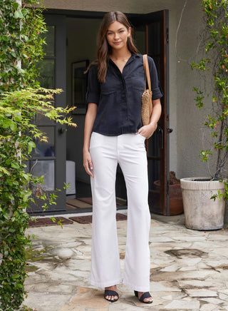 Split Back Button Down Bella Dahl