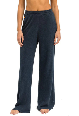 Wide Leg Pocket Sweatpant Charcoal Aviator Nation