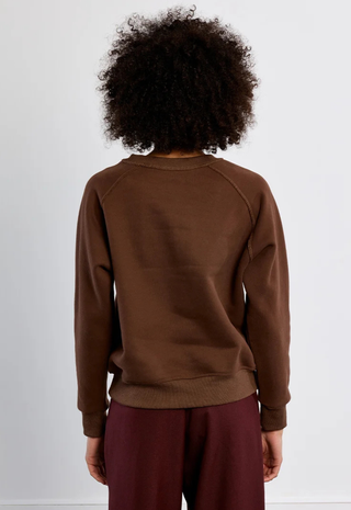Young Ladies Knitted Sweater Chocolate Molly Braken