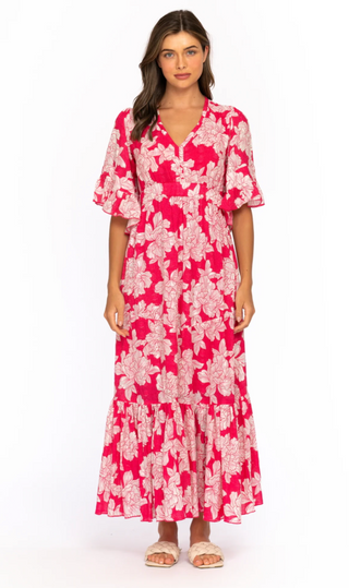 Efron Peony Dress Mahila