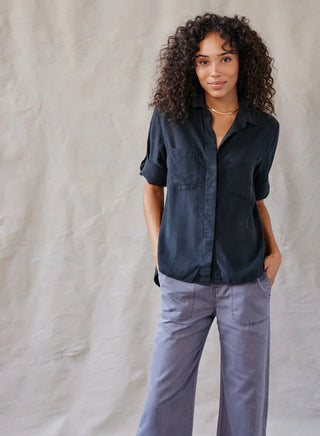 Split Back Button Down Bella Dahl