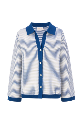 The Ebony Knit Cardigan Mist Sancia