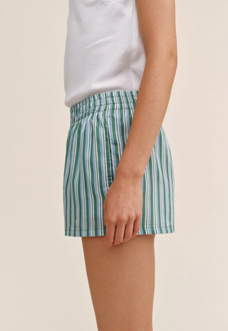 Boxer Short Emerald Surf Stripe Bella Dahl