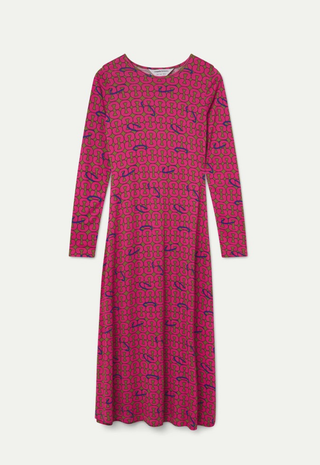 Catena Print Midi Dress Compañia Fantastica