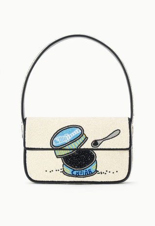 Tommy Beaded Bag Caviar Dreams STAUD