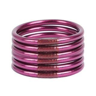 Amethyst All Weather Bangles - Serenity Prayer BuDhaGirl